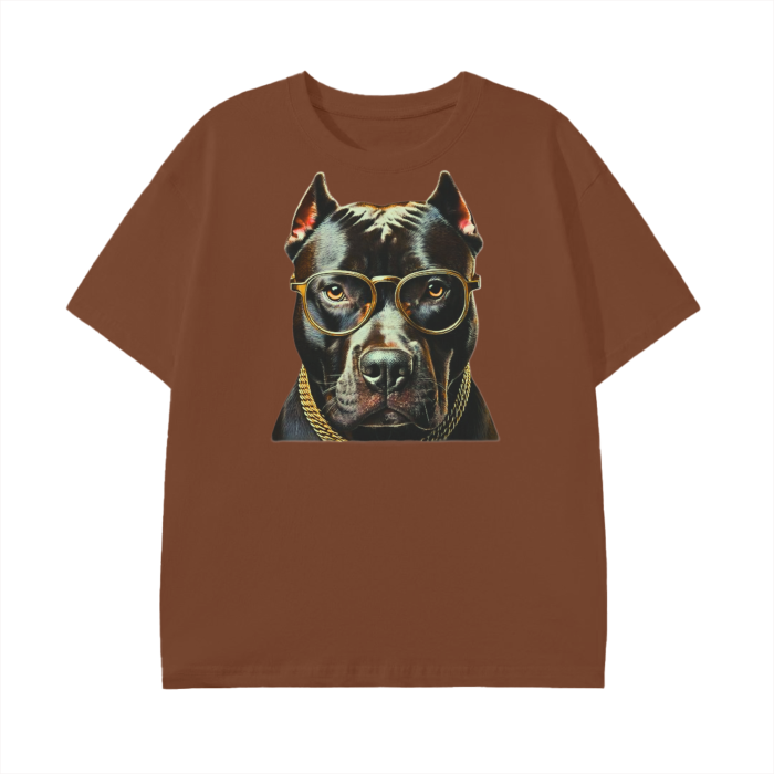 Pitbull. Classic Tee | Caramel Macchiato