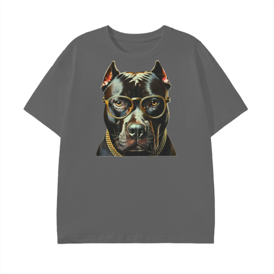 Pitbull. Classic Tee | Charcoal Gray