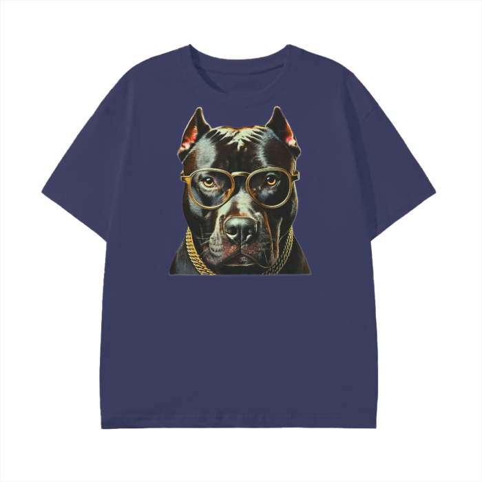 Pitbull. Classic Tee | Navy Blue